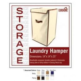 12 Pieces Laundry Hamper 4 Assorted Colors - Storage Holders and Organizers