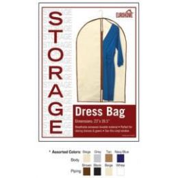48 Pieces 23" X 39.5" Dress Bag - 4 Assorted Colors - Storage Holders and Organizers
