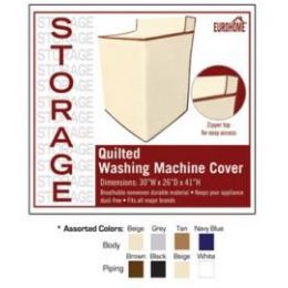 36 Wholesale Quilted Washing Machine Cover 4 Assorted Colors