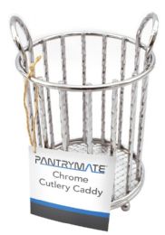 12 of Twisted Chrome Cutlery Caddy