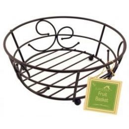 12 Units of Bronze Fruit Basket - Baskets