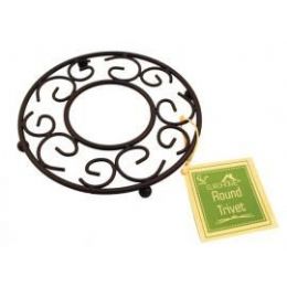 12 Pieces Bronze Round Trivet - Coasters & Trivets