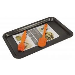 12 Wholesale Rectangular Pan With 2 Piece Silicone Tools