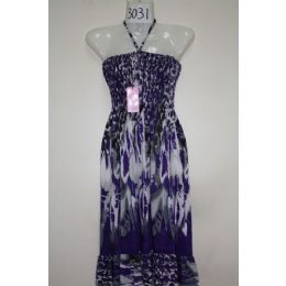 72 Wholesale Ladies Printed Summer Dress