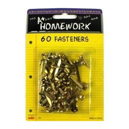 96 Pieces Fasteners - 60 Pack - Asst. Sizes - Carded - Sewing Supplies
