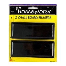 48 Pieces Chalk Board Erasers - 2pk - Erasers