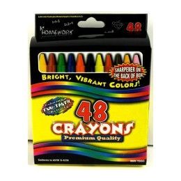 48 Wholesale Crayons - 48 Pk - Boxed - Asst. Colors
