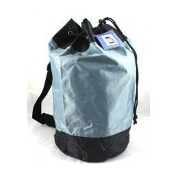 24 Wholesale Draw String Nylon Backpack - 17" Assorted Colors.