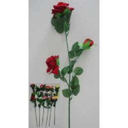 144 Wholesale 29" 3 Head Roses