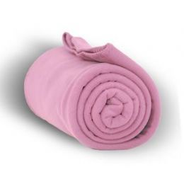 20 Pieces Fleece Blankets In Pink - Fleece & Sherpa Blankets