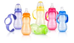 36 pieces Nuby 3-Stage Standard Neck Bottle To Cup, 11 oz - Baby Bottles