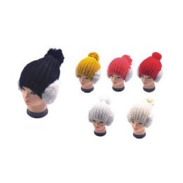 36 Pieces Hat With Earmuffs - Winter Helmet Hats