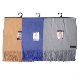 36 Units of Winter Warm Scarf On A Hanger - Winter Scarves