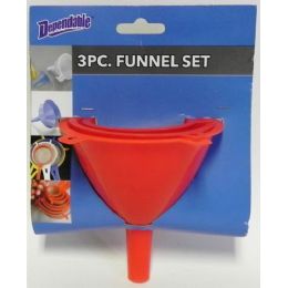 36 Wholesale 3 Piece Funnel Set