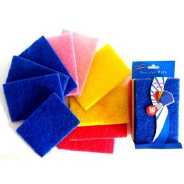 48 Pieces Hand Shape Scouring Pads 2 Pack - Scouring Pads & Sponges