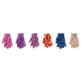 144 of Ladies Feather Yarn Satin Dye Gloves