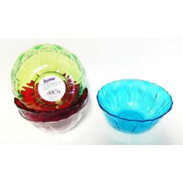 36 Wholesale Plastic Bohemian Bowl