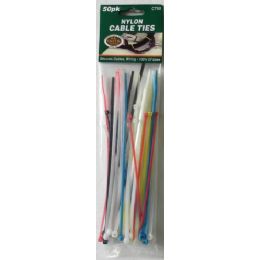 72 Pieces Nylon Cable Ties - Cables and Wires