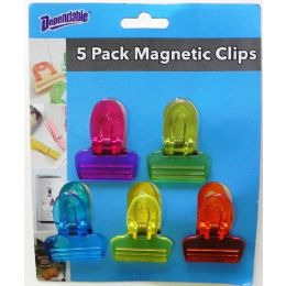 48 Wholesale Magnetic Clips 5 Pack