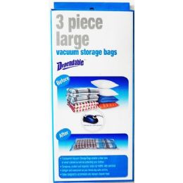 12 Pieces 3 Piece Large Vacuum Storage Bags - Food Storage Containers