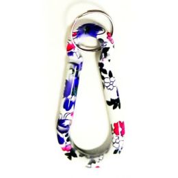 12 of Floral Print Key Chain