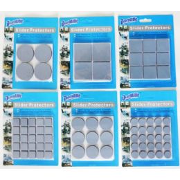 48 Pieces Self Adhesive Slider Protectors - Home Accessories