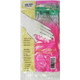 100 Pairs Lightly Powdered Latex Gloves 10 Pack - Kitchen Gloves
