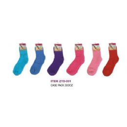 360 Wholesale Solid Color Fuzzy Sock