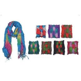 60 Wholesale Tye Dye Ladies Fashion Scarf