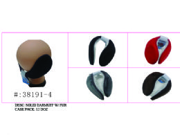 120 Wholesale Soft Solid Earmuff W/ Faux Fur