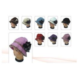 60 Wholesale Ladies Fashion Hat Heavy With Linning
