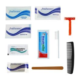 11 Piece Basic Hygiene Kits For Men, Women, Travel, Charity