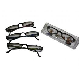 144 Pieces Plastic Reading Glass With Rhine Stones - Reading Glasses
