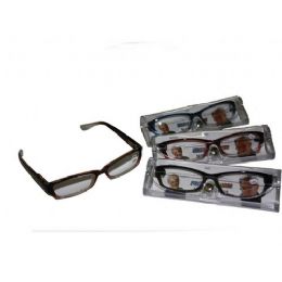 120 Pieces Two Tone Plastic Reading Glass With Case - Reading Glasses