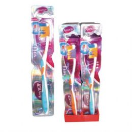 72 Wholesale Toothbrush 1pk Hard Massager
