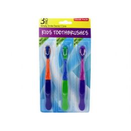 72 Wholesale Kids Toothbrush Set