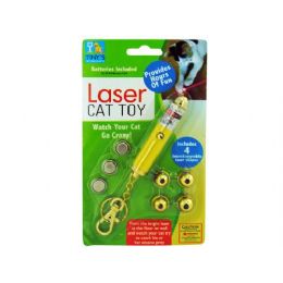 60 Pieces Laser Light Key Chain Toy For Cats - Pet Toys