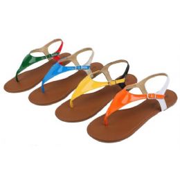 36 Wholesale Ladies' Fashion Sandals Assorted Colors