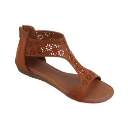 18 Wholesale Ladies' Fashion Sandals Brown