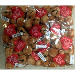108 Pieces Teddy Bear I Love You Key Chain 4 Inch - Valentines
