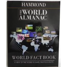 24 Pieces Hammond The World Almanac World Fact Book: A View Of The World In Maps, Photos, & Facts - Educational Toys