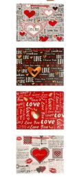 144 Pieces 9.06x*3.15x7.08 Inch Valentine Gift Bag - Valentine Gift Bag's
