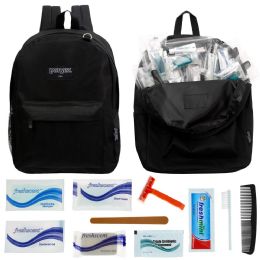 12 Sets 12 Backpacks And 12 Deluxe Hygiene & Toiletries Kit - Hygiene Gear