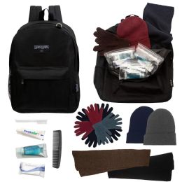 12 Sets 12 Care Packages - 12 Backpacks, 12 Kits, 12 Winter Item Sets - Backpack Care Sets