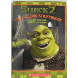 50 Pieces Shrek2 Play Along Sticker Book - Stickers