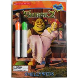 50 Wholesale Shrek2 Smellyweds Coloring And Activity Book With 2 Markers