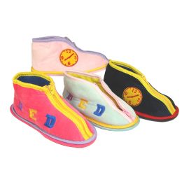 36 Pairs Infant's Terry Shoes - Girls Slippers