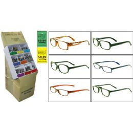 300 Pieces Plastic Asst Reading Glasses W/ Display - Reading Glasses