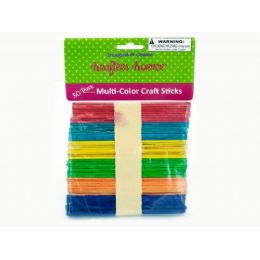 75 Wholesale MultI-Color Craft Sticks