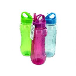 24 Wholesale Sports Bottle With Flip Straw